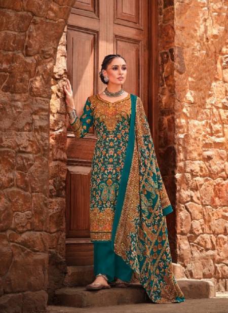 Zulfat Aisha Digital Printed Pashmina Dress Material
